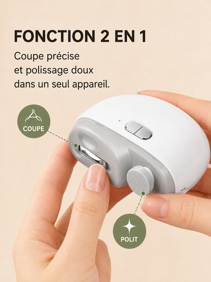NailZen™ — Coupe-ongles électrique pour enfants et parents