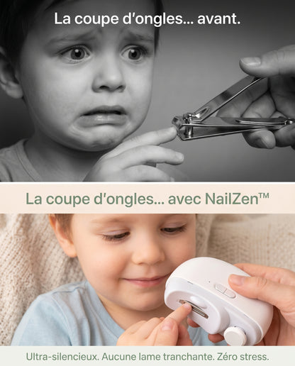 NailZen™ — Coupe-ongles électrique pour enfants et parents