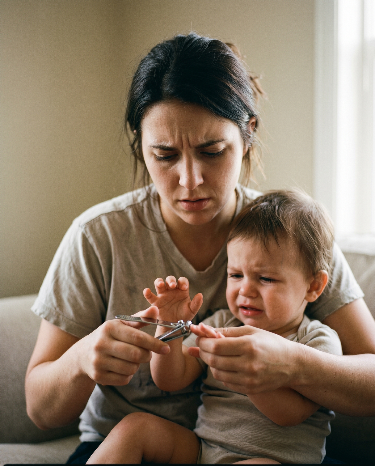 probleme-coupe-ongles-bebe-stress-maman